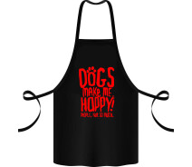 Придбати - фартух  Фартух з принтом Арбуз Dogs make me happy! 68 см Чорний
