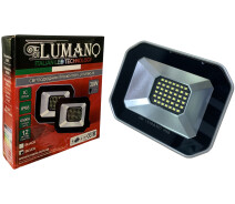 Придбати - прожектор  Прожектор 30Вт Світлодіодний вуличний 30W SMD LU-TURBO-30-SILVER 6500K IP65 LUMANO (000017229)