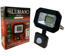 Придбати - прожектор  Led прожектор із датчиком 20W LU-TURBO-S20 6500K IP65 LUMANO (000017232)