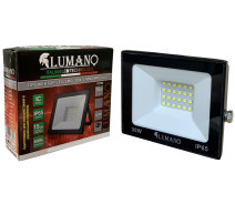 Придбати - прожектор  Прожектор LED 30W LUMANO IP65 6000K 2700Lm з радіатором STANDARDeco (000018794)
