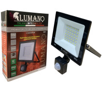 Придбати - прожектор  Прожектор 50W із датчиком руху LED SMD 6000 K STANDARDeco ТМ LUMANO (000018801)