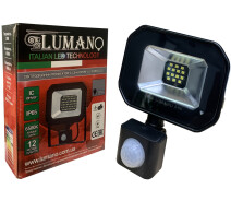 Придбати - прожектор  Прожектор із датчиком світла 10W LU-TURBO-S10 6500K IP65 TM LUMANO (000017231)