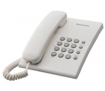 Придбати - дротяний телефон  Телефон Panasonic KX-TS2350UAW провідний 1.1м Білий