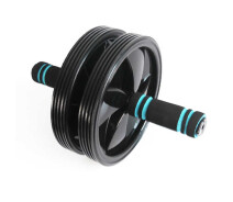 Придбати - тренажер для пресу  Колесо для преса U-Powex Ab wheel with mat (d18.5cm.) Black (UP_1006_Ab/Wheel)