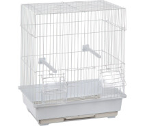 Придбати - клетку для птиц и грызунов  Клітка для птахів Karlie Flamingo Dolak 30x22.5x38 см Біла (5411290155366)