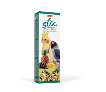 Придбати - ласощі для птаха  Ласощі для декоративних птахів Padovan Stix Fruit Parrocchetti 100 г (PP00347)