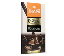 Придбати - шоколад  Шоколад без глютена та без цукру 0% Чорний 80% Trapa 80 г (8410679234514)