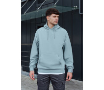 Придбати - чоловіче худі  Однотонне блакитне худі Staff light blue basic oversize fleece (p47-0288-XS)