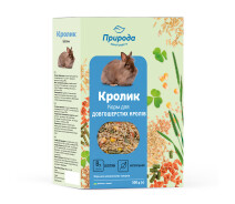 Придбати - корм для гризуна  Корм для кроликів Природа "Кролик+Біотин" 500г.