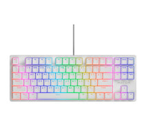Придбати - клавіатуру  Клавіатура Hator Rockfall 2 Mecha TKL Orange USB White (HTK-521) [97956]