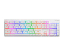 Придбати - клавіатуру  Клавіатура Hator Rockfall 2 Mecha Orange USB White (HTK-711) [96366]
