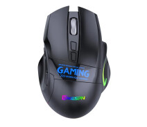 Придбати - мишку для ноутбука  Миша бездротова ігрова MiKESPN W10 з акумулятором та підсвічуванням 2.4 gHz+Bluetooth