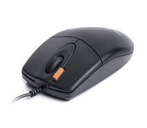 Придбати - мишку для ноутбука  Миша REAL-EL RM-220 Black USB