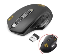 Придбати - мишку для ноутбука  Бездротова ігрова миша Миша тиха 2000dpi iMice G-1800 Silent чорна