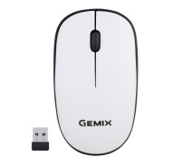 Придбати - мишку для ноутбука  Миша Gemix GM195 Wireless White (GM195Wh)