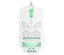 Придбати - мишку для ноутбука  Миша Modecom Shinobi 3327 Volcano ігрова 5200dpi 6кн біла
