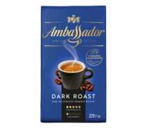 Придбати - каву  Кава Ambassador мелена 225г вак.уп. "Dark Roast" (am.53589) (505509-01)