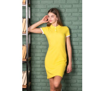 Придбати - спортивну сукню  Жовта сукня поло STANDART (617-44-XS)