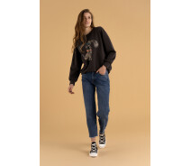 Придбати - жіночі джинси  Джинси Mom Fit жіночі Karol D-654 36 Синій (2000990305244)