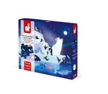 Придбати - пазл  Пазл-сюрприз Janod Під зірками 20 ел. J02688 (J02688-e)