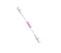 Придбати - гелеву ручку  Двостороння гелева ручка антистрес Supreme Style для Pen spinning (пенспінінга) white з рожевим