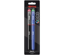 Придбати - гелеву ручку  Ручка гелева Rotring Drawing ROTRING GEL Standard Colors GEL 0,7 блістер 4шт (R2115363)