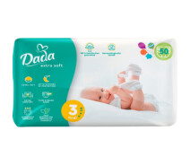 Придбати - підгузник  Підгузки Dada Extra Soft Midi 3 4-9 кг 50 шт (4820174981020) (699421-01)
