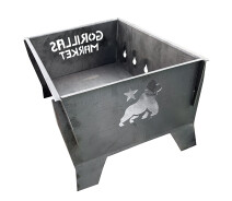 Придбати - мангал  Мангал розкладний Gorillas Market "Gorillas BBQ" 2мм