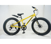 Придбати - велосипед  Велосипед Fatbike Hammer-JUPITER 24" Алюмінієва рама 17", жовтий