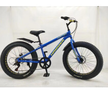 Придбати - велосипед  Велосипед Fatbike Hammer-JUPITER 24" Алюминиевая рама 17",синий