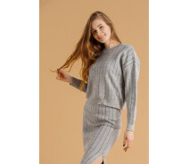 Придбати - жіночий костюм  Костюм жіночий Femme 10104 One Size Сірий (2000990184634)