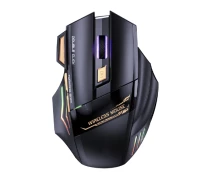 Придбати - мишку для ноутбука  Бездротова миша 2.4ГГц Bluetooth АКБ підсвічування iMice GW-X7 чорна