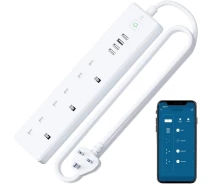 Придбати - мережевий фільтр  Розумний подовжувач WOOX, подовжувач WiFi, сумісний з Amazon Alexa Google Home Assistant, дистанційне голосо (1958868241)