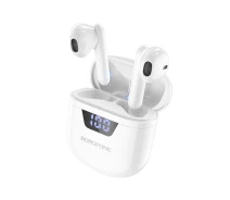 Придбати - навушники  Бездротові блютуз навушники BOROFONE BW05 Pure tone Bluetooth TWS Білий