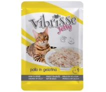 Придбати - корм для кота  Блок павука для котів з куркою в желе Croci Vibrisse Jelly 18*70 г (C1018984)