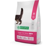 Придбати - корм для кота  Корм Nature's Protection Large cat Kitten сухий для котів великих порід 2 кг