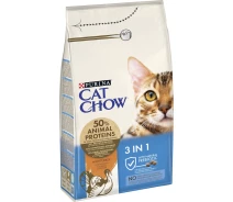 Придбати - корм для кота  Корм Cat Chow Special Care 3 in 1 сухий повораційний з індичкою та формулою потрійної дії для дорослих котів 1.5 кг