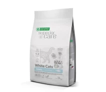 Придбати - корм для кота  Корм Superior Care White Cats 100% вовна 1,5 кг сухий беззерновий з оселедцем