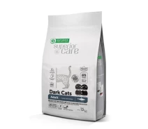 Придбати - корм для кота  Корм Superior Care Dark Cats Grain Free з витонченою відмінністю всі breeds сухий беззерновий з оселедцем для дорослих кішок з темним забарвленням вовни 1.5 кг