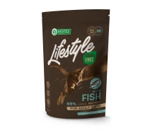 Придбати - корм для кота  Корм Nature's Protection Lifestyle Зелений білий риба Adult Cat сухий з білою рибою для дорослих котів 0.4 кг