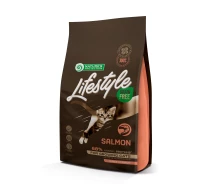 Придбати - корм для кота  Корм Nature's Protection Lifestyle Grain Free Salmon Kitten сухий з лососем для котів 1.5 кг