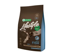 Придбати - корм для кота  Корм Nature's Protection Lifestyle Grain Free White Fish Sterilised Adult Cat сухий з білою рибою для стерилізованих котів 1.5 кг