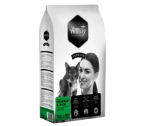 Придбати - корм для кота  Корм Amity Premium Adult Cat Chiken та Rice сухий з куркою для дорослих котів 1.5 кг