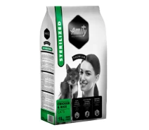 Придбати - корм для кота  Корм Amity Sterilized Chicken сухий із куркою для стерилізованих котів 10 кг.