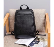 Придбати - рюкзак  Чоловічий шкіряний рюкзак TIDING BAG 42х22х30 см Чорний