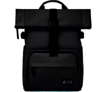 Придбати - рюкзак  Рюкзак RunMi 90 Points Urban Roll Top Backpack 18.6/27.3L Black (6941413231664) [99968]