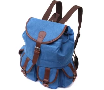 Придбати - рюкзак  Текстильний рюкзак, що закривається клапаном на магніт Vintage 22152 (239936)