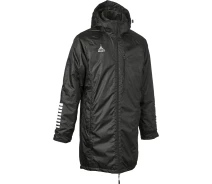 Придбати - куртку мужскую  Куртка тренерська Select MONACO COACH JACKET V24 чорно-біла 620850-101 Розмір XS (620850-101_XS)