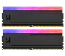 Придбати - оперативну пам'ять  Модуль пам'яті GoodRam DDR5 32GB (2x16) IRDM 5600MHz RGB Black (IRG-56D5L30S/32GDC)