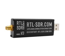 Придбати - ТВ-тюнер  Плата приймач RTL-SDR V3 з діапазоном 500кГц-1.76ГГц АЦП 8 біт